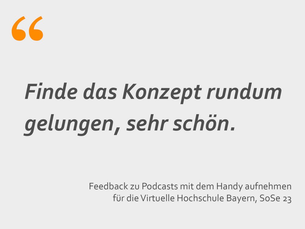 Finde das Konzept rundum gelungen, sehr sch&ouml;n.
