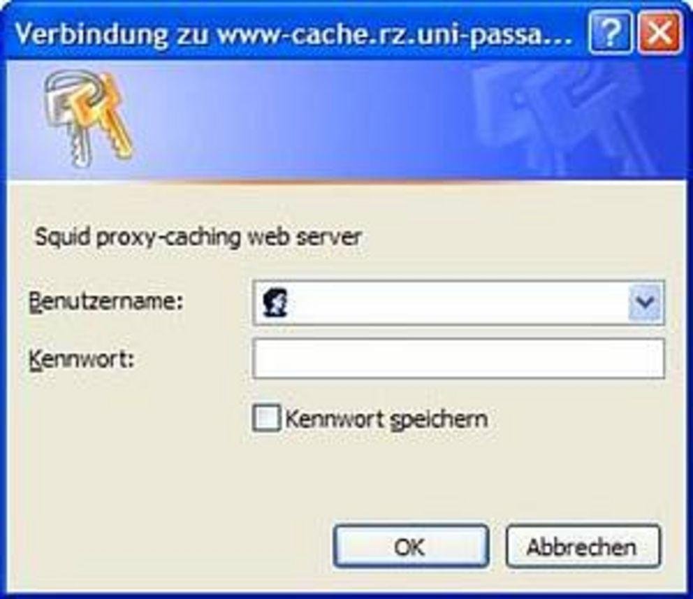 Anmeldung im Netz Anmeldung im Netz