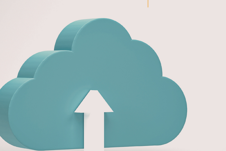 Datenwolke zum Upload 