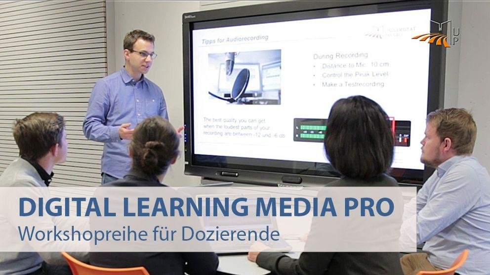 Workshopreihe: Digital Learning Media Pro