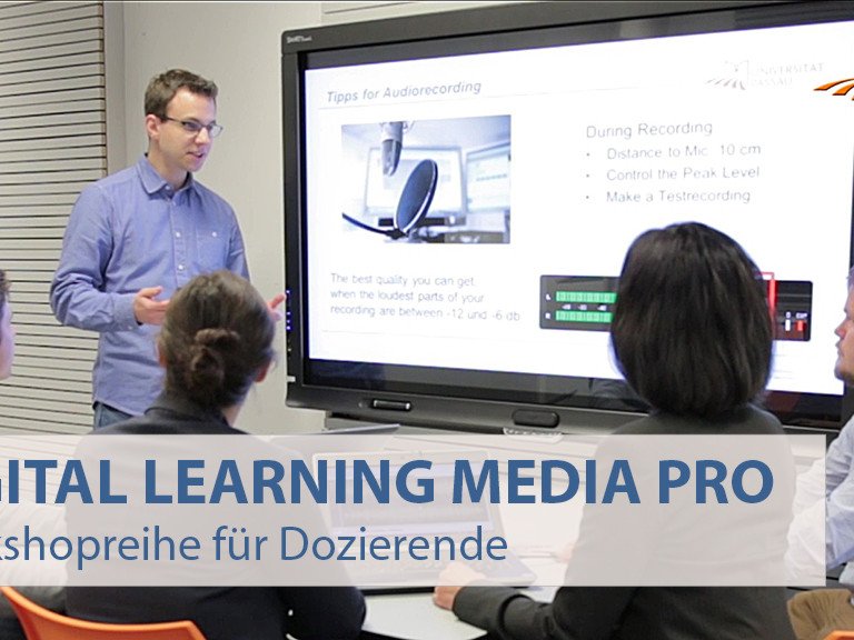 Workshopreihe: Digital Learning Media Pro