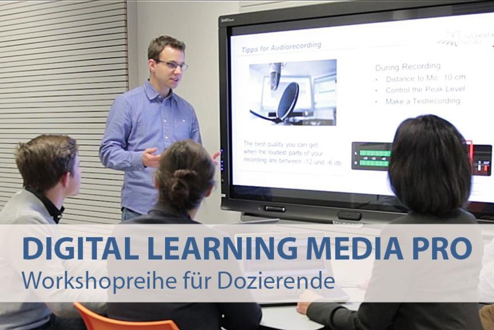 Workshopreihe: Digital Learning Media Pro