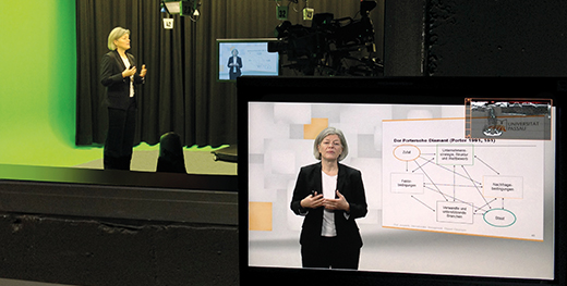 Aufzeichnung im TV-Studio Aufzeichnung im TV-Studio
